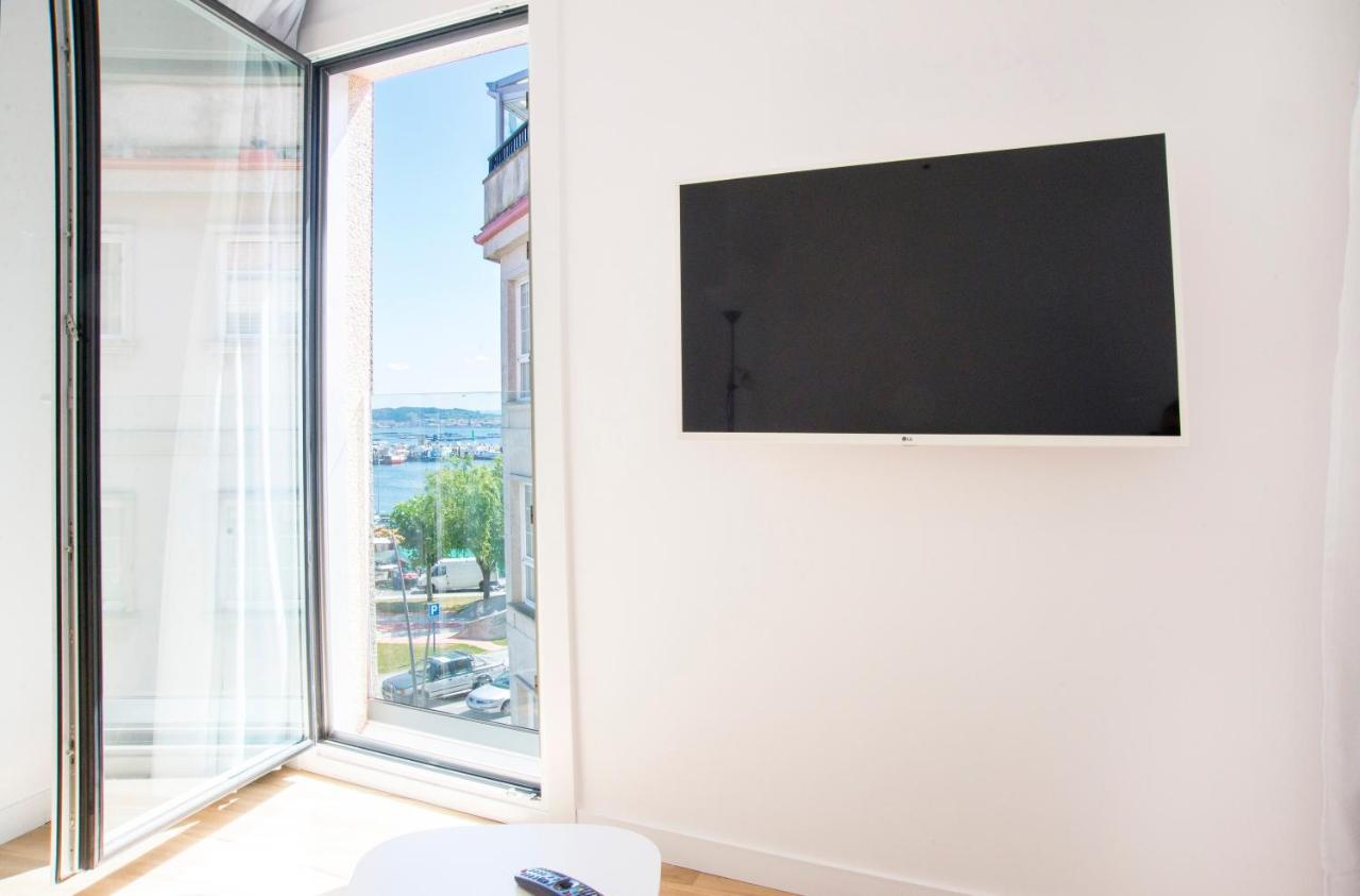 P1 O Grove Centro Puerto Apartment Bagian luar foto