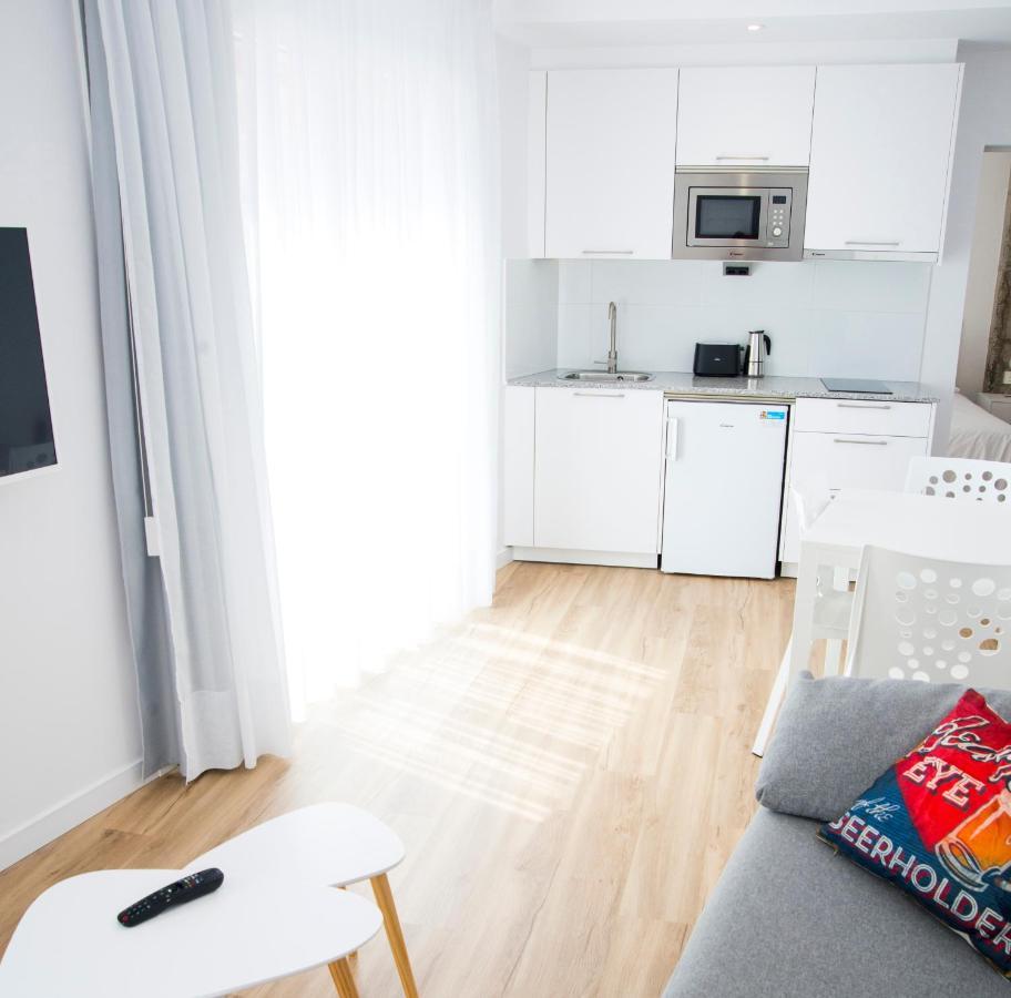 P1 O Grove Centro Puerto Apartment Bagian luar foto